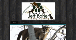 Desktop Screenshot of jeffbahertrophyhunting.com